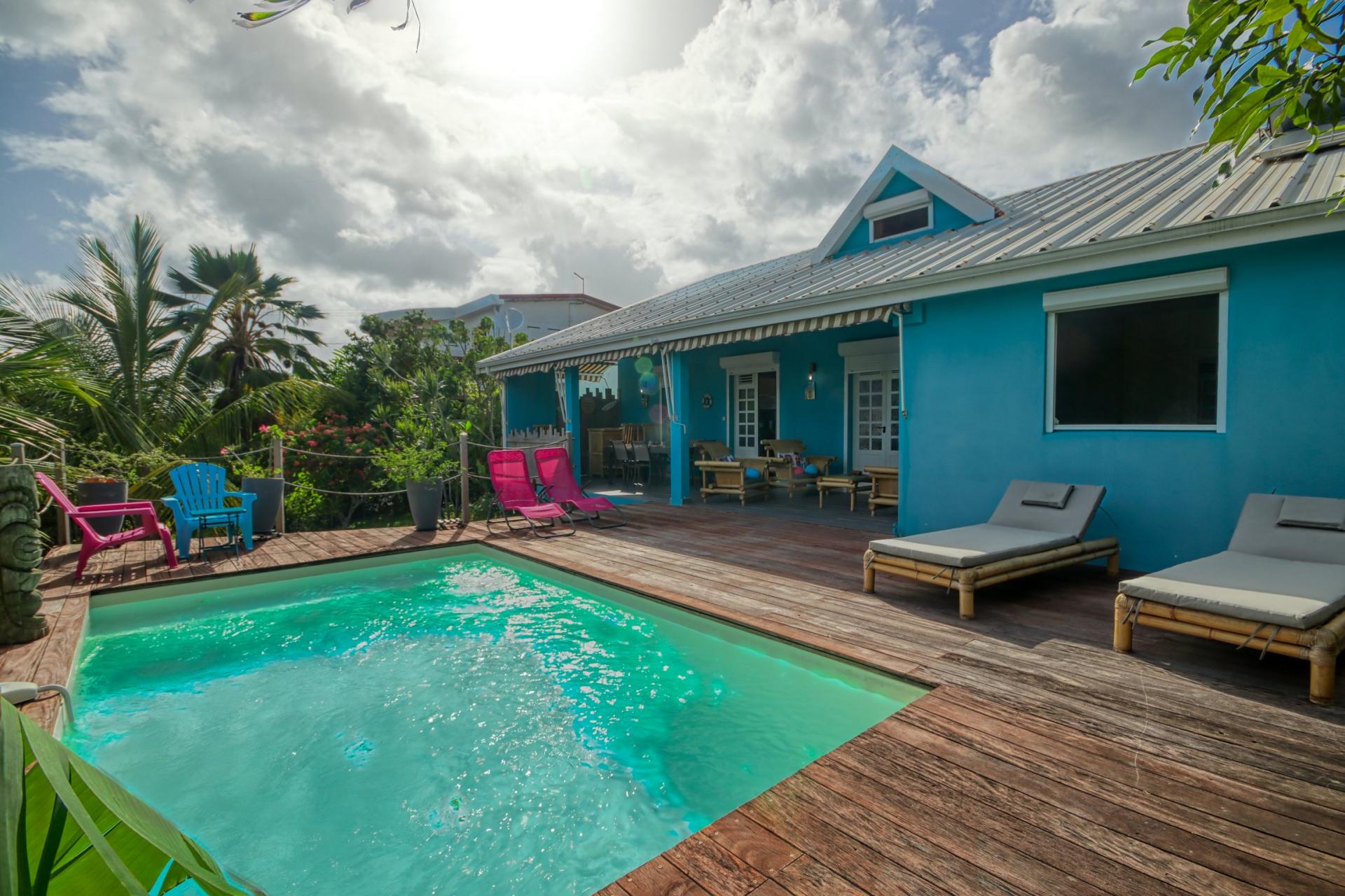 Location villa 8 personnes Sainte luce Martinique - La vue d'ensemble